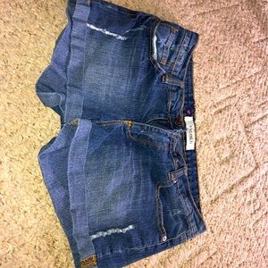 Jean shorts